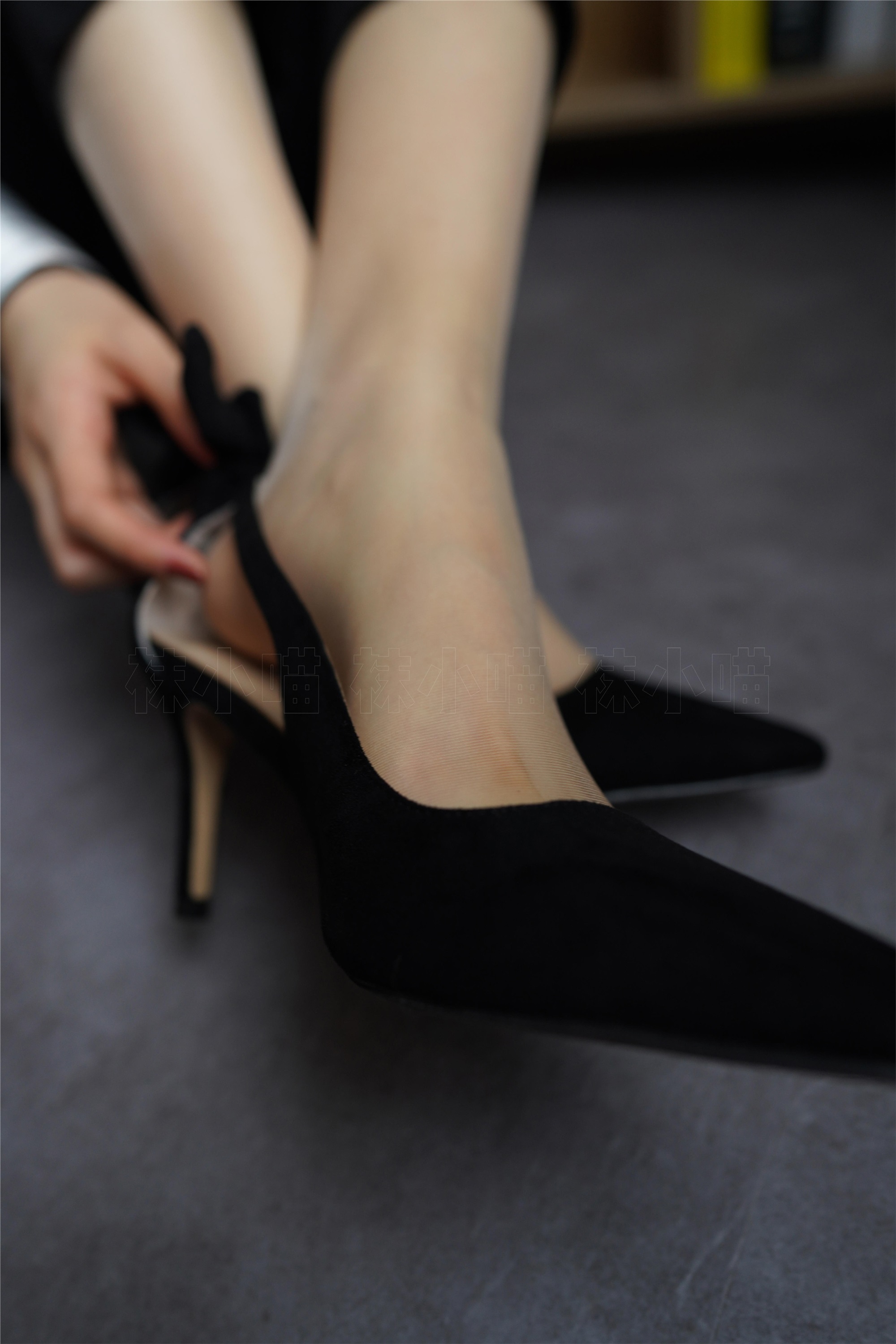 KittyWawa袜小喵  KT168 《吃我一脚》